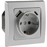 Delphi Schutzkontakt-Steckdose, usb-c / pd, Unterputz von CHILITEC