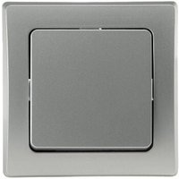 Delphi Wechsel-Schalter Lichtschalter 230V Unterputz Silber Grau Delphi Wechsel-Schalter Lichtschalter 230V Unterputz Silber Grau von CHILITEC