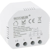 Chilitec - milos WiFi Unterputz Schalter + Dimmer Android + iOS- App,Alexa/Google tauglich von CHILITEC