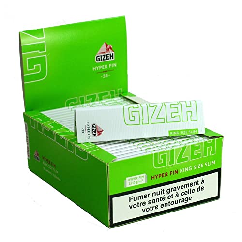 Gizeh Hyper Fin Zigarettenpapier, 50 Heftchen von CHILLHOUSE