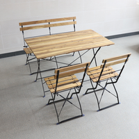 4 teiliges Outdoor Set aus Akazienholz von CHILLROI