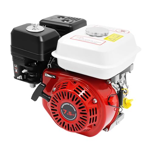 7,5PS 4-Takt Benzin Motor Standmotor Kartmotor 1 Zylinder Benzinmotor 20MM Durchmesser Einzylinder Industriemotor Geringer Kraftstoffverbrauch 3600U/min von CHIMHOON