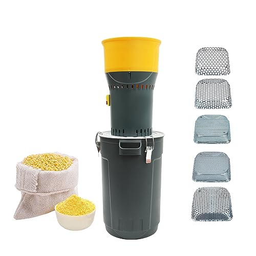 CHIMHOON 1000W Elektrische Getreidemühle mit 25L Eimer, Getreidemühle Landwirtschaftliche Getreidemühle Getreide Korn Weizen Futtermühle mit 5 Größen Mühlensieb + 1 Schraubenschlüssel CHIMHOON 1000W Elektrische Getreidemühle mit 25L Eimer, Getreidemühle Landwirtschaftliche Getreidemühle Getreide Korn Weizen Futtermühle mit 5 Größen Mühlensieb + 1 Schraubenschlüssel von CHIMHOON