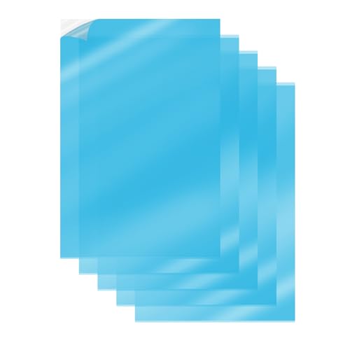 5 Stück NFEP Trenn Folie für Harz 3D Drucker, PFA NFEP Film für ELEGOO Saturn S/Photon M3 / Sonic Mini 8K / Mono X 6K / M3 Plus, 7.6-9.25 Zoll LCD Harz 3D Drucker, 260x200x0.127mm von CHINDRAG