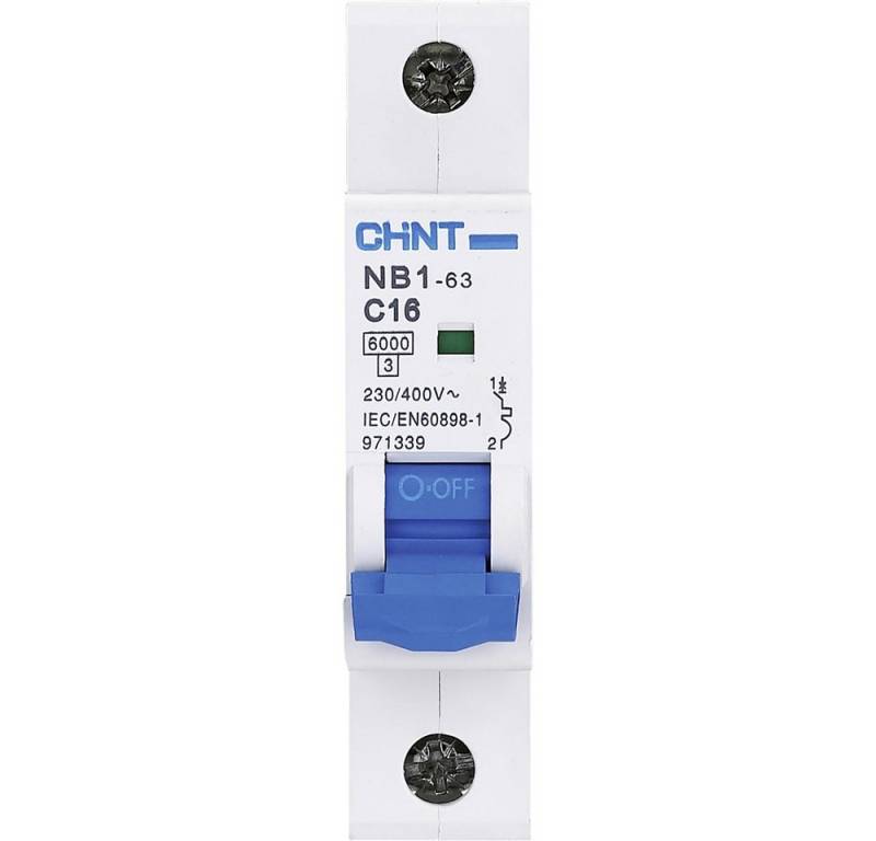 CHINT Schalter Chint 179604 NB1L Leitungsschutzschalter 1polig 20 A von CHINT