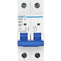 Chint - 179651 NB1-63 2P B40 6kA db Leitungsschutzschalter 2polig 40 a 240 v, 415 v Chint - 179651 NB1-63 2P B40 6kA db Leitungsschutzschalter 2polig 40 a 240 v, 415 v von CHINT