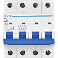 Chint - 179750 NB1-63 4P C50 6kA db Leitungsschutzschalter 4polig 50 a 240 v, 415 v von CHINT