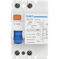 Chint - 782018 NL210 1PN 40A 300mA b 10kA FI-Schutzschalter B/10 kA 1polig 40 a 0.3 a 240 v von CHINT