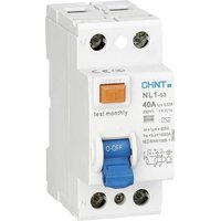 [NEUWERTIG] B-Ware Chint 200362 Fehlerstrom Schutzschalter 2polig 40 A Fi/Ls Schalter Schalter von CHINT