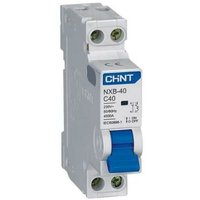 Thermisch-magnetischer schutzschalter chint nxb-40/c20 1p+n 20a 4,5ka curve c - 817018 von CHINT