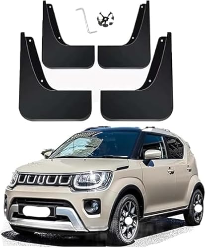 CHIPEL Auto-Schmutzfänger für Suzuki Ignis II 2020(Facelift 2020) Spritzschutz Auto Splash Guards Schlamm Flaps Fahrzeugsedimentschutz Vorn Und Hinten Kotflügel von CHIPEL