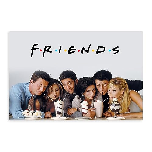 Friends TV-Serie Wüste Poster Leinwand Poster Wandkunst Dekor Druck Bild Gemälde für Wohnzimmer Schlafzimmer Dekoration ungerahmt 30 x 45 cm von CHIPEL