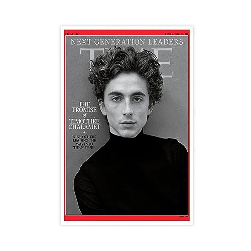 Timothee Chalamet Schauspieler – Filmposter auf Leinwand, Poster, Wandkunst, Dekor, Bild, Gemälde für Wohnzimmer, Schlafzimmer, Dekoration, ungerahmt, 20 x 30 cm von CHIPEL