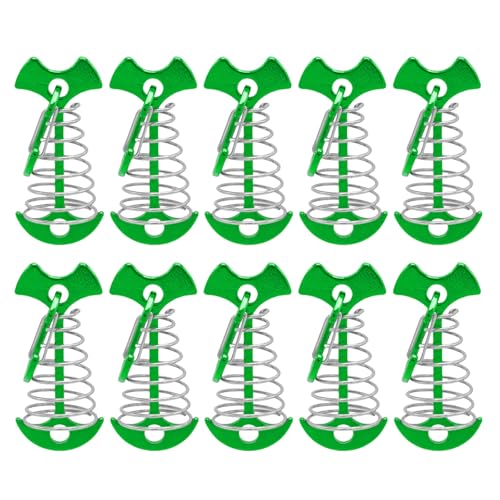 10pcs Tragbarer Fischknochen Deck Peg Mit Spring Schnallen Deck Planken Board Zelteinsätze Outdoor Campingzubehör Verstellbare Fischknochenanker PEG Tragbare Zelt Antikorrosion 10pcs Tragbarer Fischknochen Deck Peg Mit Spring Schnallen Deck Planken Board Zelteinsätze Outdoor Campingzubehör Verstellbare Fischknochenanker PEG Tragbare Zelt Antikorrosion von CHIZISX