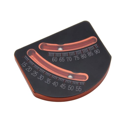 15-55° 60-90° Winkelmesser Werkzeug Instrument Locator Genaue Doppelskala Neigungsmesser für Neigungsmesser Messgerät Neigungsmesser von CHIZISX