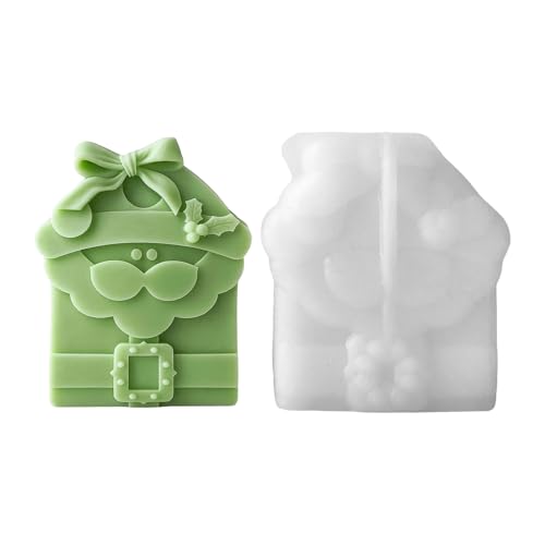 Benutzerfreundliche Weihnachtsform, flexible Silikonform für Weihnachtsdesigns, duftende Seifenformen von CHIZISX
