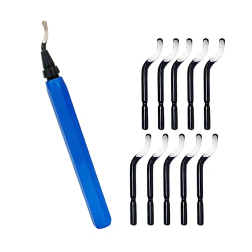 Blue DeBurring Tool Set Umfasst 10 BS1010 Cutter Oder 15 Cutter Zur Genauigkeit Und Effizienz Bei Metall Und Kunststofffinishing Blue DeBurring Tool Set Umfasst 10 BS1010 Cutter Oder 15 Cutter Zur Genauigkeit Und Effizienz Bei Metall Und Kunststofffinishing von CHIZISX