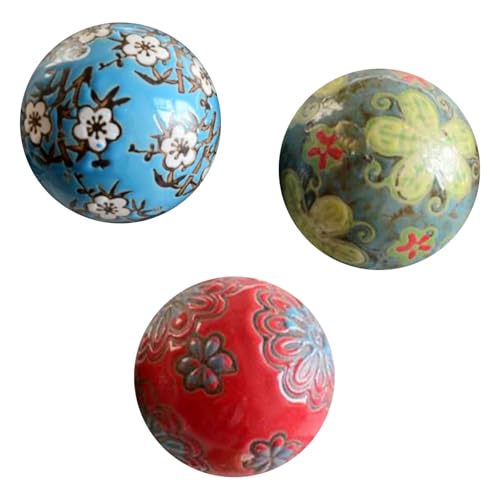 CHIZISX 3 Stück handbemalte Keramik-Schwimmende dekorative Aquarien Ornament für Aquarien Zuhause Schreibtisch antikes Muster zufällige Farbe Aquarien Keramik Float Ornament CHIZISX 3 Stück handbemalte Keramik-Schwimmende dekorative Aquarien Ornament für Aquarien Zuhause Schreibtisch antikes Muster zufällige Farbe Aquarien Keramik Float Ornament von CHIZISX