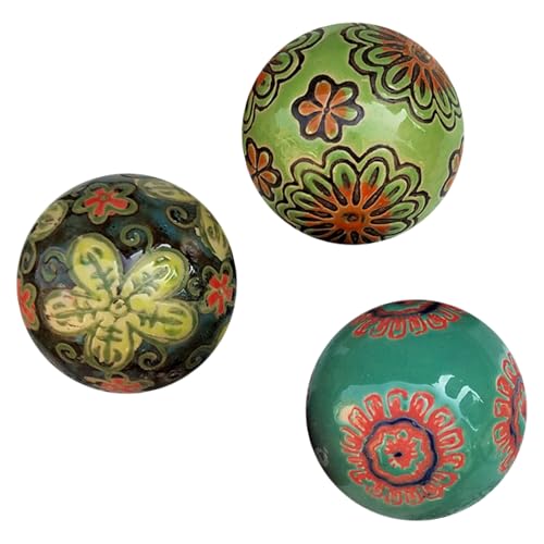 CHIZISX 3 Stück handbemalte Keramik-Schwimmende dekorative Aquarien Ornament für Aquarien Zuhause Schreibtisch antikes Muster zufällige Farbe Aquarien Keramik Float Ornament CHIZISX 3 Stück handbemalte Keramik-Schwimmende dekorative Aquarien Ornament für Aquarien Zuhause Schreibtisch antikes Muster zufällige Farbe Aquarien Keramik Float Ornament von CHIZISX