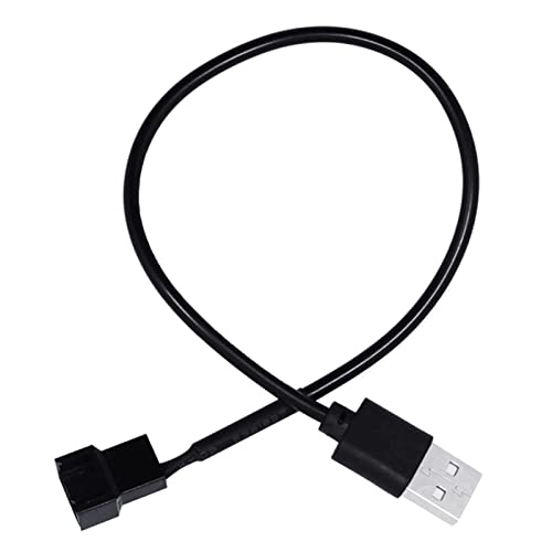 CHIZISX 30 Cm USB Bis 4 Pin Lüfterkabel Für Computer Für Gehäuse Chassis CPU Lüfter Netzteil Adapter Linie 2464 22AWG OD3.5 Mm von CHIZISX