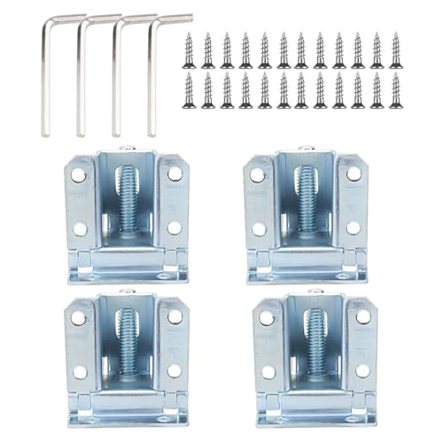 CHIZISX 4 robuste Möbelbeinstützen, Möbelpolster, Kleiderschrank und Regale, Stabilitätsverstärker mit einfachen Befestigungssystemen, einfache Installation, Nivellierfüße CHIZISX 4 robuste Möbelbeinstützen, Möbelpolster, Kleiderschrank und Regale, Stabilitätsverstärker mit einfachen Befestigungssystemen, einfache Installation, Nivellierfüße von CHIZISX