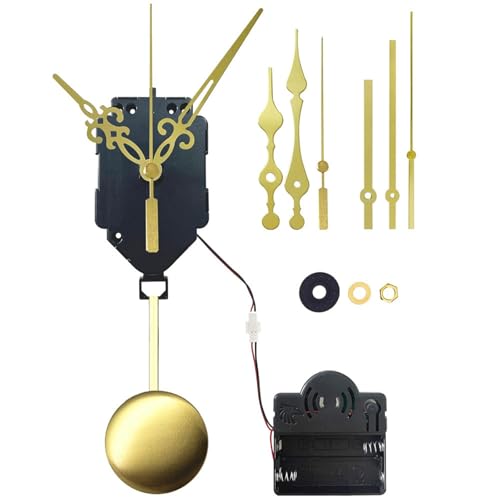 CHIZISX Bastelfertige Quarz Pendeluhr Sets Mit Musikglocken Und Zeigern Für Uhren von CHIZISX