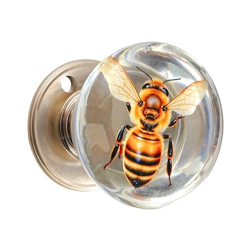 Künstlerische Kugel Türknauf Klarer Erosionsfest Ergonomische Entwürfe Schnellinstallation Für Den Künstlerischen Türknopf Mit Home Office von CHIZISX