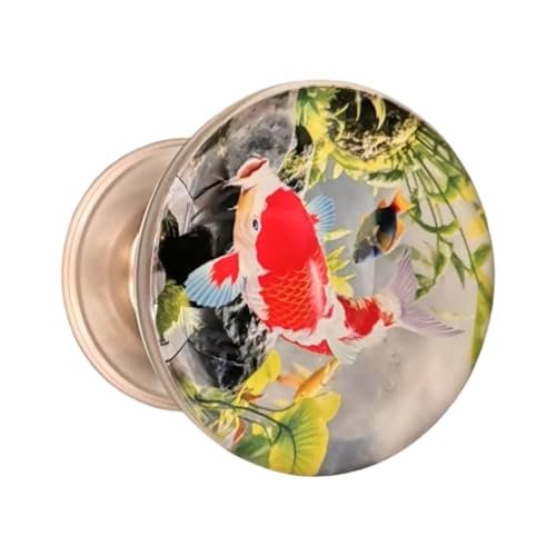 Künstlerische Kugel Türknauf Klarer Erosionsfest Ergonomische Entwürfe Schnellinstallation Für Den Künstlerischen Türknopf Mit Home Office von CHIZISX