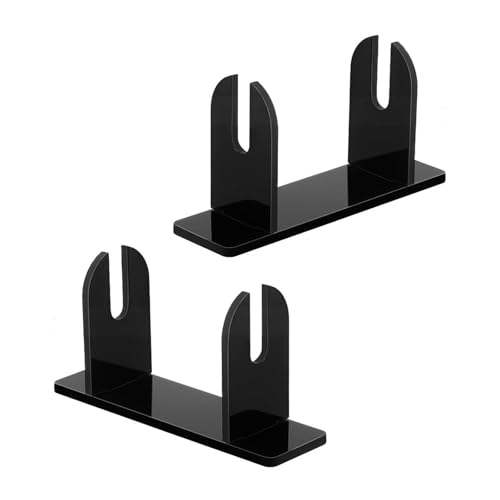 CHIZISX Löschen Sie Acryllüfter Displayständer Klare Faltungslüfterhalter Falten Handheld Lager Rack Hand Stand Basis Geschenk Handklappbar Faltbar von CHIZISX