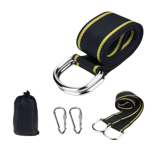 CHIZISX Outdoor-Schaukelgurt, starke Polyester-Baumgurte, hochfestes Polyester-Baum-Seil für sichere Hängematten-Setups für schnelle Einrichtungen für den Hinterhof von CHIZISX