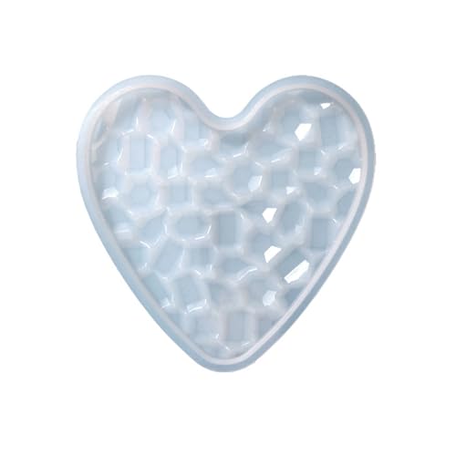 CHIZISX Untersetzerform,1/6 Stück Silikon Untersetzer Tablett Formen mit Diamanten Boden Harz Epoxid Formen Herz Form Tasse Matte Form Schmuck CHIZISX Untersetzerform,1/6 Stück Silikon Untersetzer Tablett Formen mit Diamanten Boden Harz Epoxid Formen Herz Form Tasse Matte Form Schmuck von CHIZISX