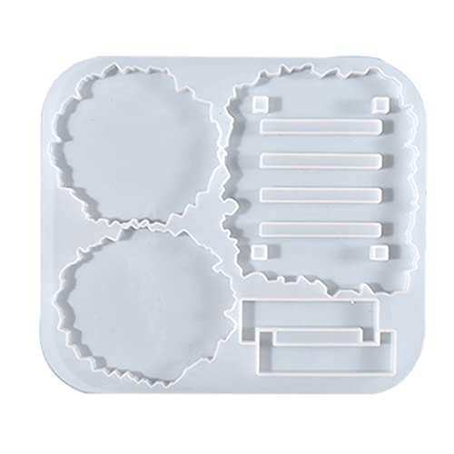 CHIZISX Untersetzerform,Kristall Epoxy Silikon Form Pflaume Tisch Dekorative Spiegel Oberfläche Lagerung Rack Form Harz Untersetzer Tischse CHIZISX Untersetzerform,Kristall Epoxy Silikon Form Pflaume Tisch Dekorative Spiegel Oberfläche Lagerung Rack Form Harz Untersetzer Tischse von CHIZISX