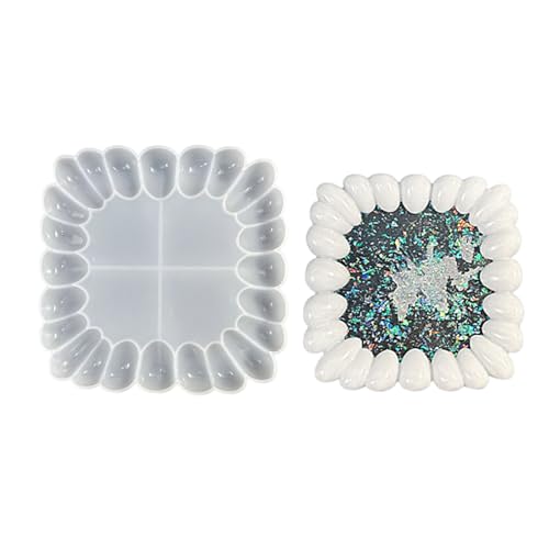 CHIZISX Untersetzerform,Mehrere Blase Tablett Silikon Form Untersetzer Gussform Gips Epoxy Beton Zement Form Schmuck Lagerung Tablett Dekore CHIZISX Untersetzerform,Mehrere Blase Tablett Silikon Form Untersetzer Gussform Gips Epoxy Beton Zement Form Schmuck Lagerung Tablett Dekore von CHIZISX