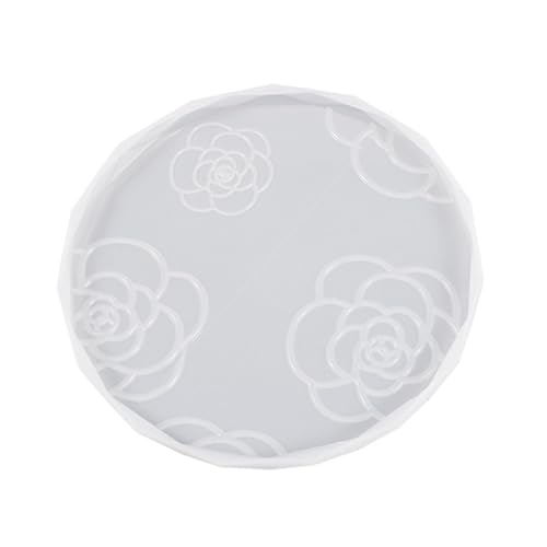 CHIZISX Untersetzerform,Rose Untersetzer Silikon Form Runde Rechteck Tablett Tasse Matte Epoxidharz Gussform für Handwerk Hause Dekoratione CHIZISX Untersetzerform,Rose Untersetzer Silikon Form Runde Rechteck Tablett Tasse Matte Epoxidharz Gussform für Handwerk Hause Dekoratione von CHIZISX