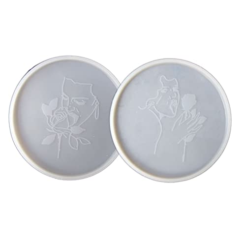 CHIZISX Untersetzerform,Tablett-Formen, DIY-Harz-Untersetzer-Formen, Silikon-Harz-Tablett-Formen, Epoxidharz-Gussformen für DIY-Gießen, Heimdeko CHIZISX Untersetzerform,Tablett-Formen, DIY-Harz-Untersetzer-Formen, Silikon-Harz-Tablett-Formen, Epoxidharz-Gussformen für DIY-Gießen, Heimdeko von CHIZISX