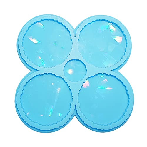 CHIZISX Untersetzerform,Tischset-Tablett-Formen, DIY-Untersetzer-Formen, Silikon-Tablett-Formen, Epoxidharz-Gussformen für DIY-Gießen, Heimdekor CHIZISX Untersetzerform,Tischset-Tablett-Formen, DIY-Untersetzer-Formen, Silikon-Tablett-Formen, Epoxidharz-Gussformen für DIY-Gießen, Heimdekor von CHIZISX