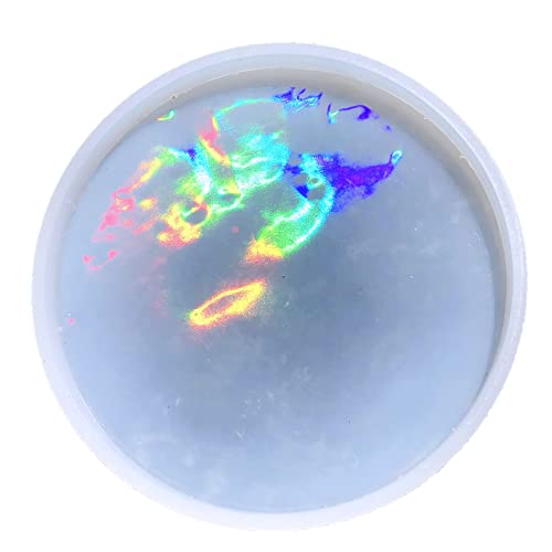 CHIZISX Untersetzerform,hausgemachte Form Kaffee Untersetzer Licht Schatten für kreative Silikonform Kristall Runde Tischset Form für Ha CHIZISX Untersetzerform,hausgemachte Form Kaffee Untersetzer Licht Schatten für kreative Silikonform Kristall Runde Tischset Form für Ha von CHIZISX