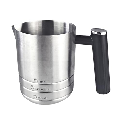 Edelstahl Milchaufschäumer Schneebesen Abnehmbares Teil Kaffee Zubehör Aufschäumer Ersatzteil Spülmaschinenfest für Schaum Edelstahl Milch Ersatz von CHIZISX