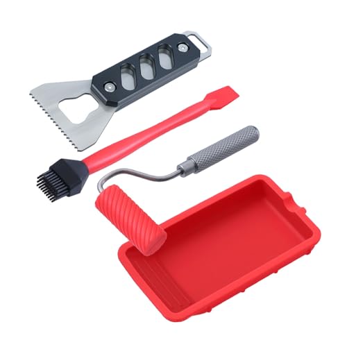 Ergonomische Klebstoffe Applikator für Holzbearbeitung Leime Applikator Handwerk Kleber Spreader Schnell Lücken Füllen Werkzeug Kleber Spreader Metall von CHIZISX
