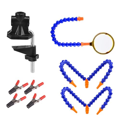 Flexible Arme Clip Löten Helfende Hand Dritte Hand Halter 5 Arme Einstellbare Lötklemme Halter Lupe Schweißen Glas Station Werkzeug Flexible Arme Clip Löten Helfende Hand Dritte Hand Halter 5 Arme Einstellbare Lötklemme Halter Lupe Schweißen Glas Station Werkzeug von CHIZISX