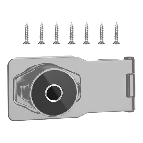 Metall-Drehknauf, Verriegelung, Vorhängeschlösser, robust, einfache Installation für Tore und Schränke, einfache Installation von CHIZISX