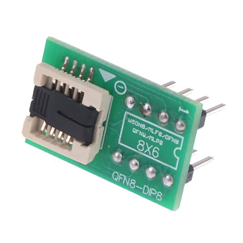 Professionelle IC Chip Programmierbuchse unterstützt QFN8 WSON8 MLF8 MLP8 DFN8 auf DIP8 Adapter Leiterplatte Reparatur Set von CHIZISX