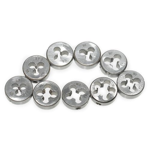 Professionelles Hitzebeständiges Metrisches Gewinde Set Linke Legierung Stahl Metallbearbeitung Toolkit Zur Verbesserung Der Haltbarkeit 9x Professionelles Hitzebeständiges Metrisches Gewinde Set Linke Legierung Stahl Metallbearbeitung Toolkit Zur Verbesserung Der Haltbarkeit 9x von CHIZISX