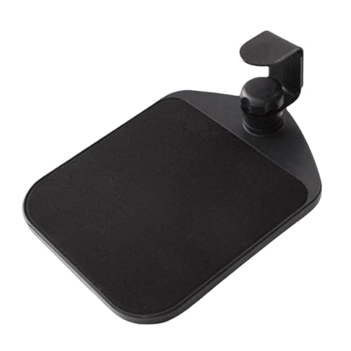 Robuster Gummi Pad Tastatur Tablett Klemme Auf Dem Schreibtisch 360 Grad Rotatable Accessoire Für Home Office Und Creative Studios von CHIZISX