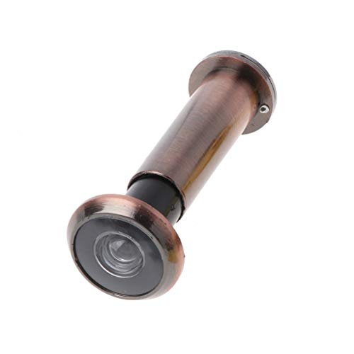 Verdeckte Sicherheitstür Zuschauer Zincs Legierungen Guckloch Für Haustür Mit Datenschutzbedeckungen Durchmesser 16mm Fine Faden Design Viewer Messing Peephole Digital WiFi Digital von CHIZISX