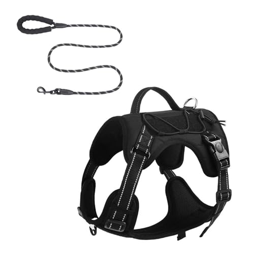 Verstellbare Trainingsweste für Hunde, bequemes Hundegeschirr für kleine bis große Hunde, multifunktionales Welpenleine-Training Verstellbare Trainingsweste für Hunde, bequemes Hundegeschirr für kleine bis große Hunde, multifunktionales Welpenleine-Training von CHIZISX