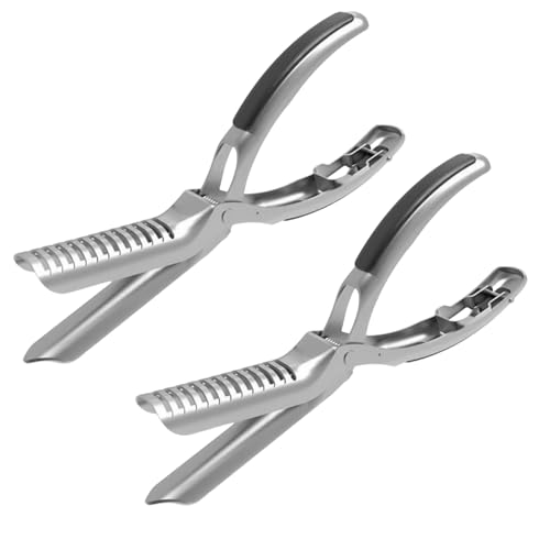 Zincs Membranschaber, 2/3-teiliges Rippenvorbereitungswerkzeug, zum Entfernen von Membranen, zum Entfernen von Klemmen, Rippen-Trimm-Gadget, rutschfester Griff zum Kochen zu Hause, Zinklegierung Zincs Membranschaber, 2/3-teiliges Rippenvorbereitungswerkzeug, zum Entfernen von Membranen, zum Entfernen von Klemmen, Rippen-Trimm-Gadget, rutschfester Griff zum Kochen zu Hause, Zinklegierung von CHIZISX