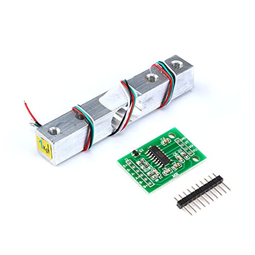 Wägezellen-Gewichtssensor 1kg 5kg 10kg 20kg HX711-Modul Elektronisches Maßstab Aluminiumlegierung Wiegendrucksensor-1kg and HX711 von CHJIENJUJIDZ