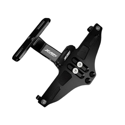 CHLKEAMEE Motorrad-Kennzeichenhalter Einstellbarer Motorrad-modifizierter Hinterer Kennzeichenhalter Für H&ON&DA XADV 750/X-ADV 750 XADV750 X ADV 750(1) von CHLKEAMEE