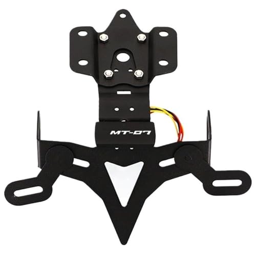 CHLKEAMEE Motorrad-Kennzeichenhalter Für Y&AMA&ha MT 07 MT07 FZ07 2013-2021 2022 2023 Motorrad-Kennzeichenhalter Fender Eliminator Accesorios para Moto von CHLKEAMEE